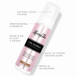 Autobronceador 2 HR Express Mousse - Loving Tan