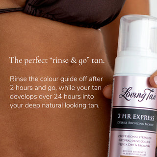 Autobronceador 2 HR Express Mousse - Loving Tan