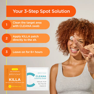 Parches para acné Killa Deep Zit Microdart Pimple Patch Kit - ZitSticka