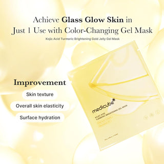 Mascarilla facial con cúrcuma y ácido kójico Gold Jelly Gel Mask - Medicube