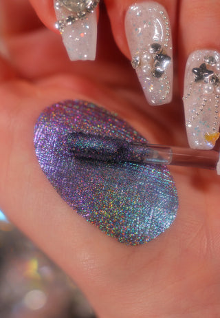 Sombra líquida de ojos Holographic Multichrome Liquid Glitter - Kaima Cosmetics ⚡
