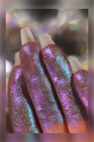 Sombra líquida de ojos Holographic Multichrome Liquid Glitter - Kaima Cosmetics ⚡