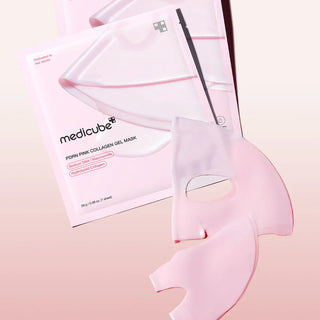 Mascarilla facial de colágeno Salmon PDRN Pink Collagen Jelly Gel Mask - Medicube ⚡