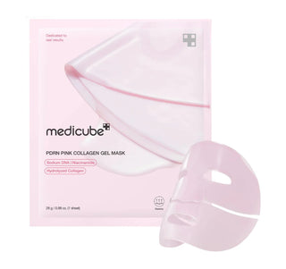 Mascarilla facial de colágeno Salmon PDRN Pink Collagen Jelly Gel Mask - Medicube ⚡