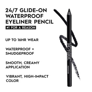 Lápiz delineador 24/7 Glide-On™  Waterproof - Urban Decay vista frontal con fondo blanco.