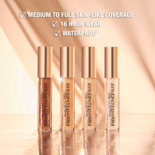 Corrector con Ácido Hialurónico Beautiful Skin - Charlotte Tilbury vista frontal con fondo blanco.