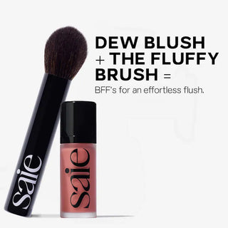Rubor líquido Dew Blush Blendable - Saie vista frontal con fondo blanco.