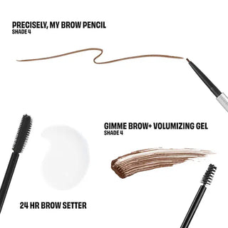 Set para cejas Brow Haul of Fame - Benefit Cosmetics vista frontal con fondo blanco.