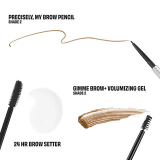 Set para cejas Brow Haul of Fame - Benefit Cosmetics vista frontal con fondo blanco.