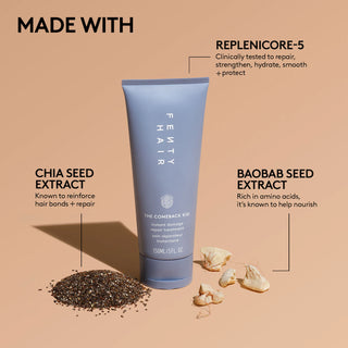 The Comeback Kid — Tratamiento capilar reparador de daños instantáneo - Fenty Beauty ⚡