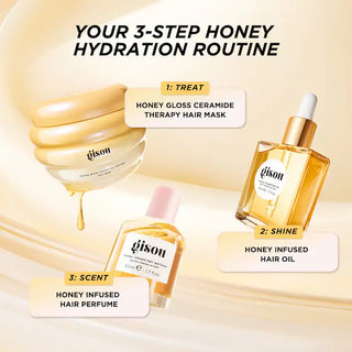 Honey Gloss Ceramide Therapy™ Mascarilla hidratante para cabello - Gisou