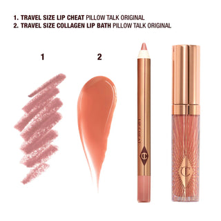 Mini Pillow Talk Glossy Lip Duos Set - Charlotte Tilbury