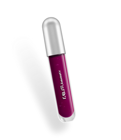 Bálsamo Labial Glossy balm - R.E.M. Beauty vista frontal con fondo blanco.