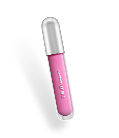 Bálsamo Labial Glossy balm - R.E.M. Beauty vista frontal con fondo blanco.