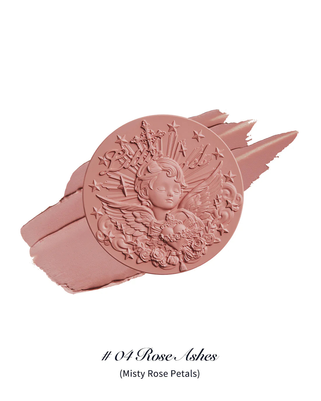 Rubor Little Angel Cream Blush - Flower Knows vista frontal con fondo blanco.