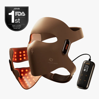 Máscara de terapia láser 4D para rostro luz LED roja reafirmante y antienvejecimiento - JOVS