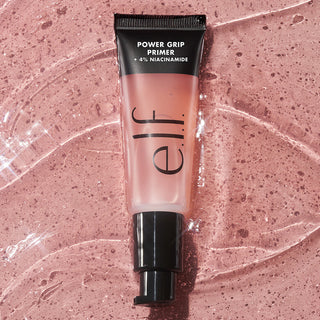 Power Grip Primer + 4% Niacinamide - elf cosmetics vista frontal con fondo blanco.