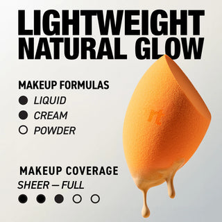 Iconic Blend + Set Makeup Sponge Duo para Bases y Polvos - Real Techniques