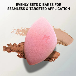 Iconic Blend + Set Makeup Sponge Duo para Bases y Polvos - Real Techniques