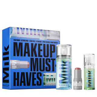 Makeup Must Haves Set: primer + setting spray + color - MILK MAKEUP