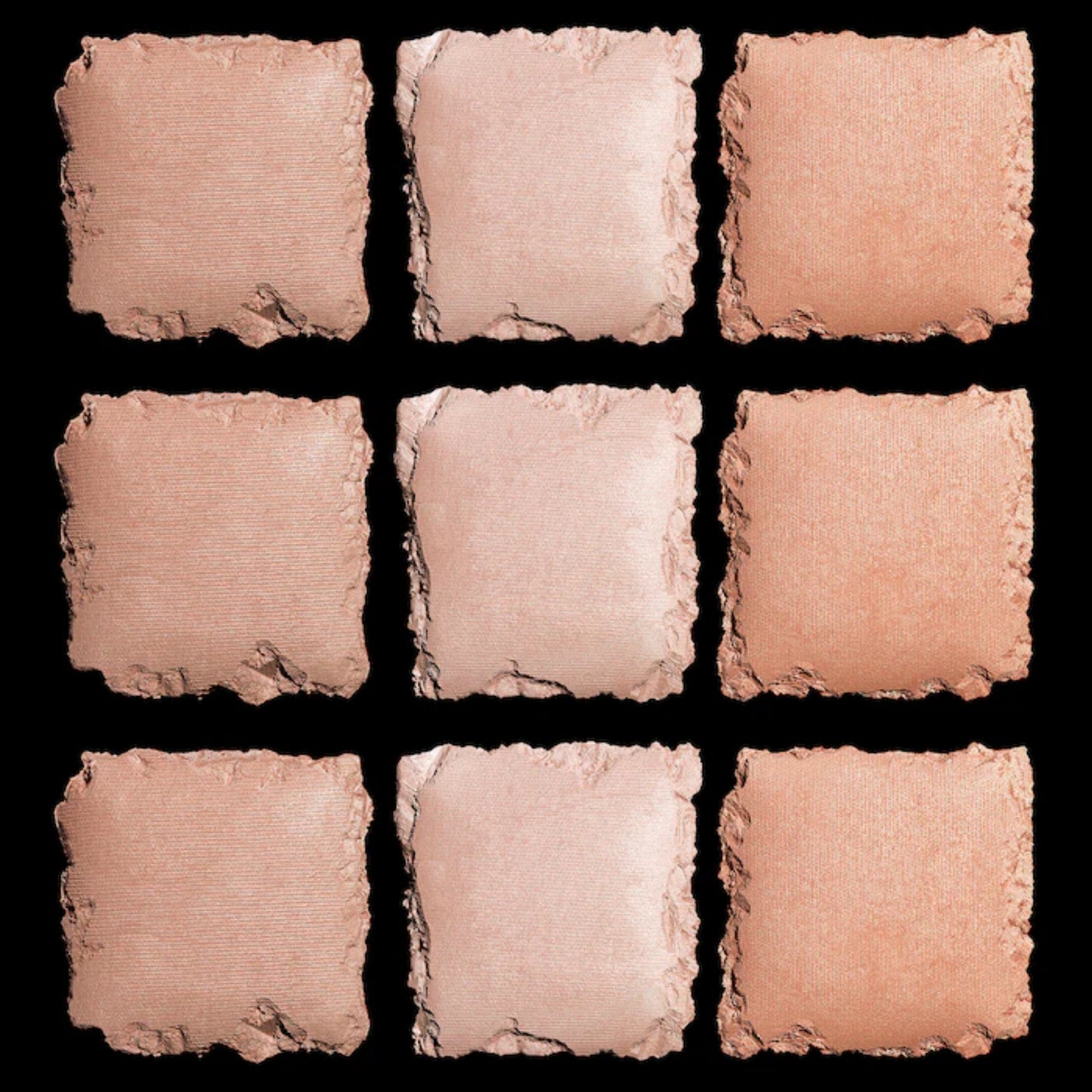 Paleta de Iluminadores Ambient® Lighting Palette - Hourglass vista frontal con fondo blanco.