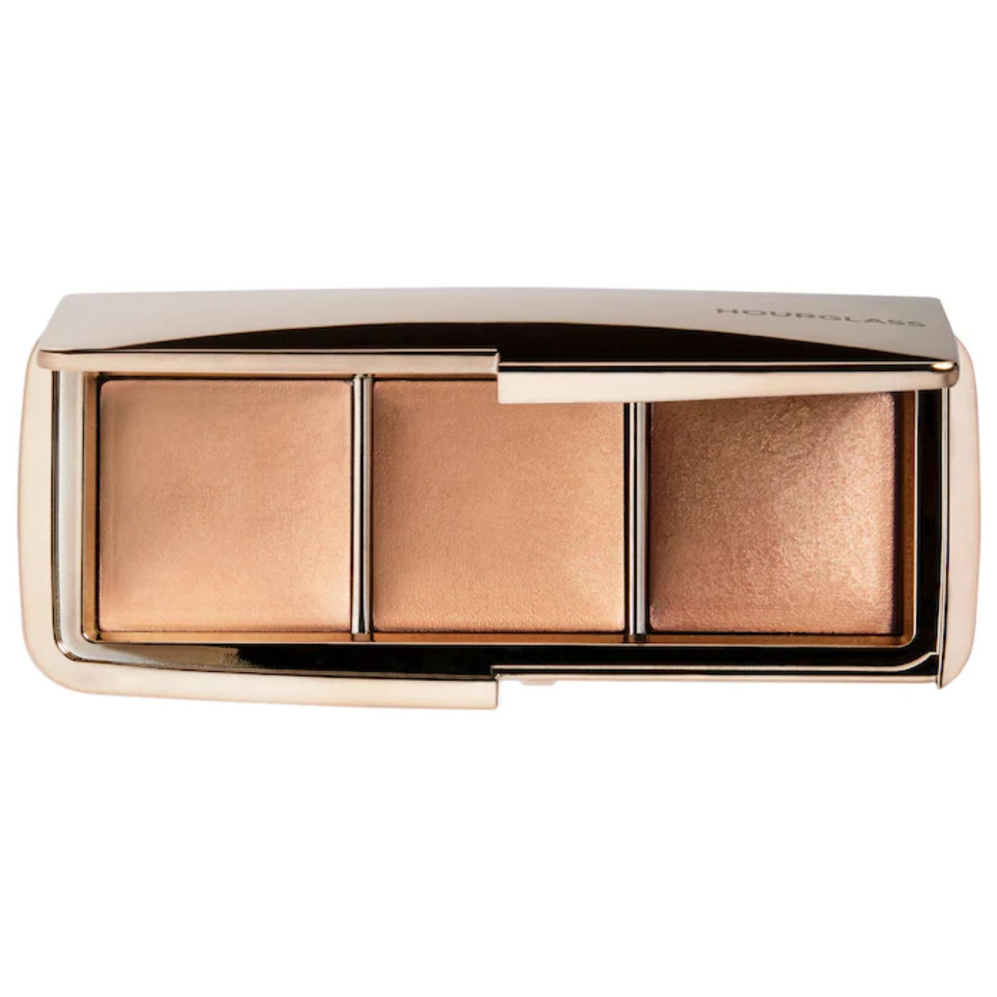 Paleta de Iluminadores Ambient® Lighting Palette - Hourglass vista frontal con fondo blanco.