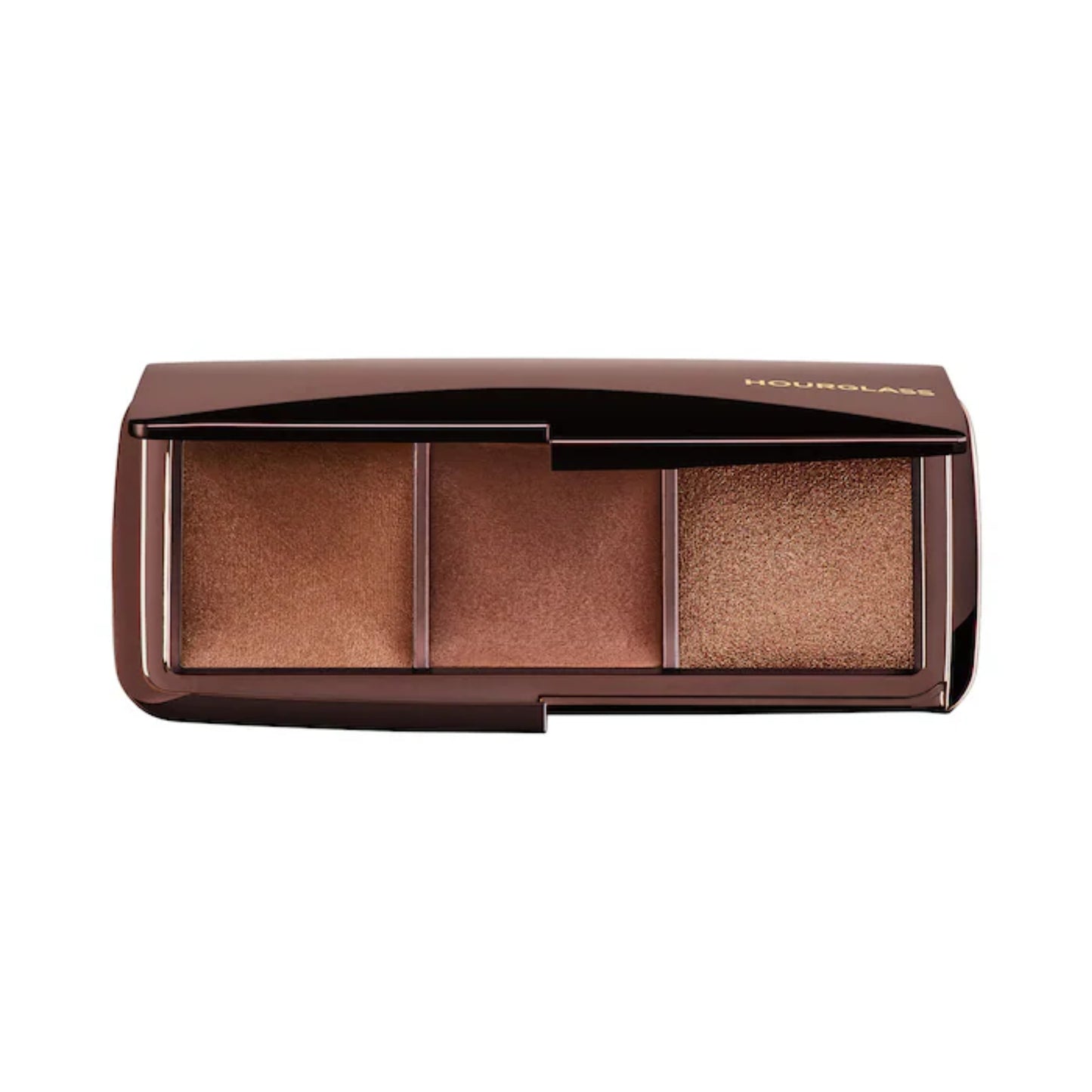 Paleta de Iluminadores Ambient® Lighting Palette - Hourglass vista frontal con fondo blanco.