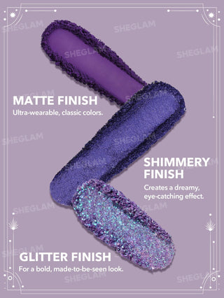 Paleta de Sombras Spontaneous Sagittarius — Glitter Metallic Palette Horoscope Collection - Sheglam