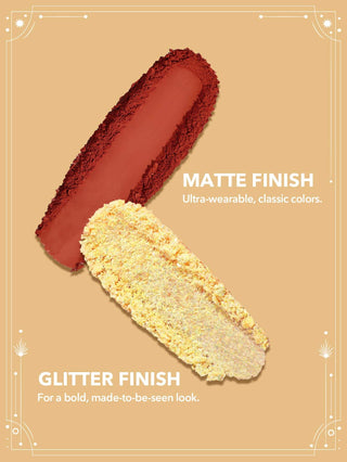 Paleta de Sombras Lively Leo — Glitter Metallic Palette Horoscope Collection - Sheglam