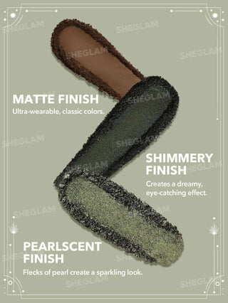 Paleta de Sombras Calm Capricorn — Glitter Metallic Palette Horoscope Collection - Sheglam