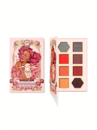Paleta de Sombras Adventurous Aries — Glitter Metallic Palette Horoscope Collection - Sheglam