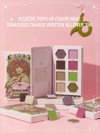 Paleta de Sombras Tenacious Taurus — Glitter Metallic Palette Horoscope Collection - Sheglam