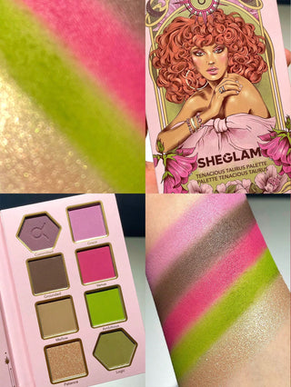 Paleta de Sombras Tenacious Taurus — Glitter Metallic Palette Horoscope Collection - Sheglam