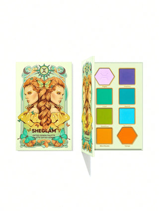 Paleta de Sombras Gifted Gemini — Glitter Metallic Palette Horoscope Collection - Sheglam