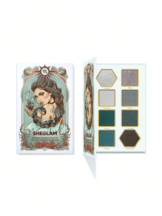 Paleta de Sombras Striking Scorpio — Glitter Metallic Palette Horoscope Collection - Sheglam