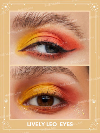Paleta de Sombras Lively Leo — Glitter Metallic Palette Horoscope Collection - Sheglam