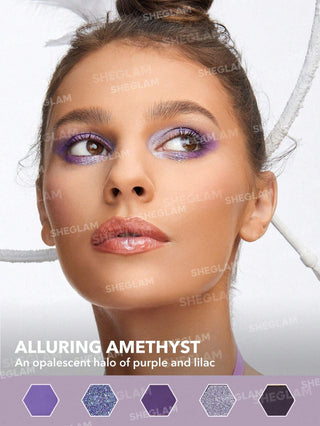 Paleta de Sombras Spontaneous Sagittarius — Glitter Metallic Palette Horoscope Collection - Sheglam