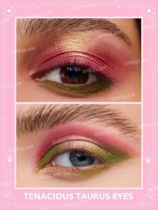 Paleta de Sombras Tenacious Taurus — Glitter Metallic Palette Horoscope Collection - Sheglam