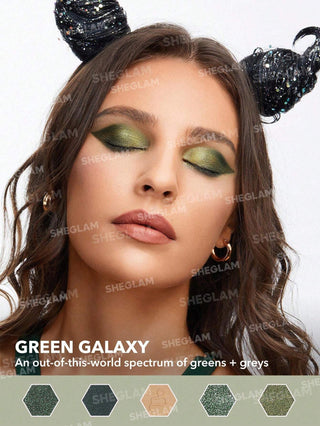 Paleta de Sombras Calm Capricorn — Glitter Metallic Palette Horoscope Collection - Sheglam