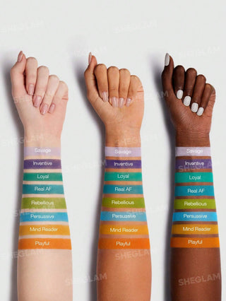 Paleta de Sombras Gifted Gemini — Glitter Metallic Palette Horoscope Collection - Sheglam