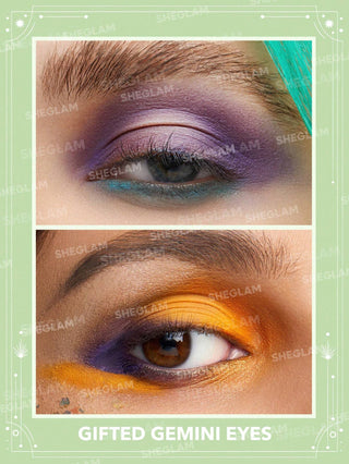 Paleta de Sombras Gifted Gemini — Glitter Metallic Palette Horoscope Collection - Sheglam
