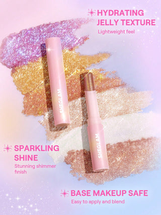 Sombra de ojos en barra Crystal Jelly Glaze Stick - Sheglam
