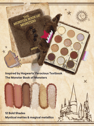 Paleta de Sombras Harry Potter™ X SHEGLAM Monster Book Of Monsters  - Sheglam