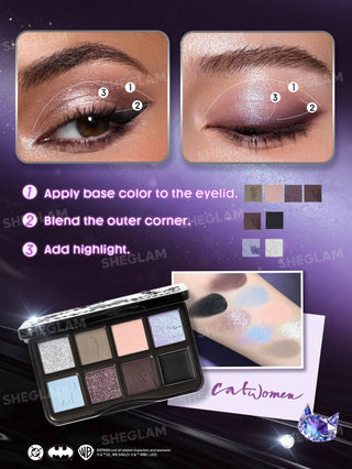 Paleta de Sombras CATWOMAN™ Feline Fatale Palette - Sheglam