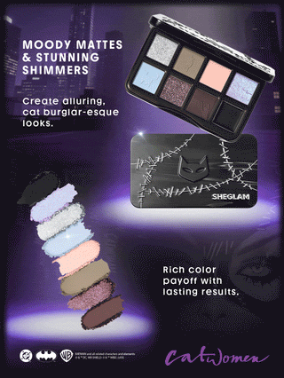 Paleta de Sombras CATWOMAN™ Feline Fatale Palette - Sheglam