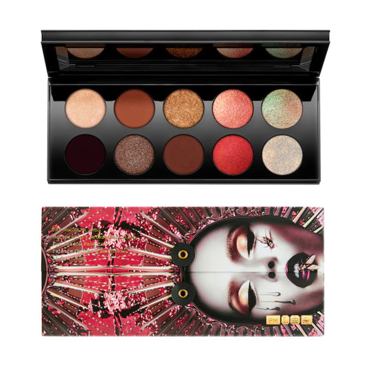 Paleta de Sombras de Ojos Mothership V: Bronze Seduction - PAT McGRATH LABS vista frontal con fondo blanco.