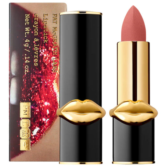 Labial MatteTrance - PAT McGRATH LABS vista frontal con fondo blanco.