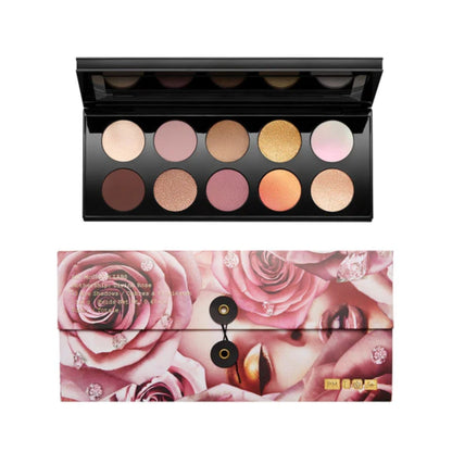 Paleta de Sombras de Ojos Mothership VII: Divine Rose - PAT McGRATH LABS vista frontal con fondo blanco.