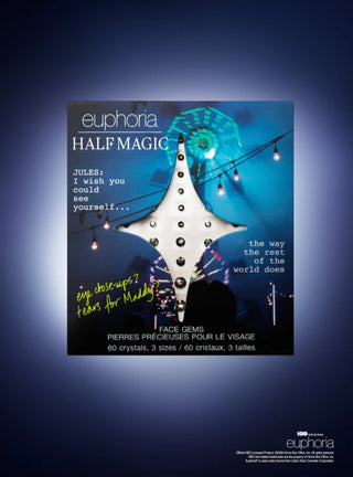 EUPHORIA X HALF MAGIC GEMAS FACIALES autoadhesivas - HALF MAGIC