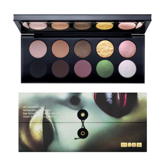 Paleta de Sombras de Ojos Mothership II: Sublime - PAT McGRATH LABS vista frontal con fondo blanco.